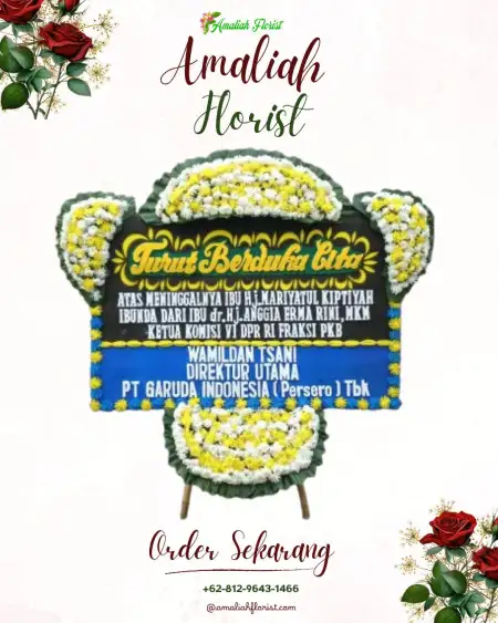 Papan Bunga Duka Benjot